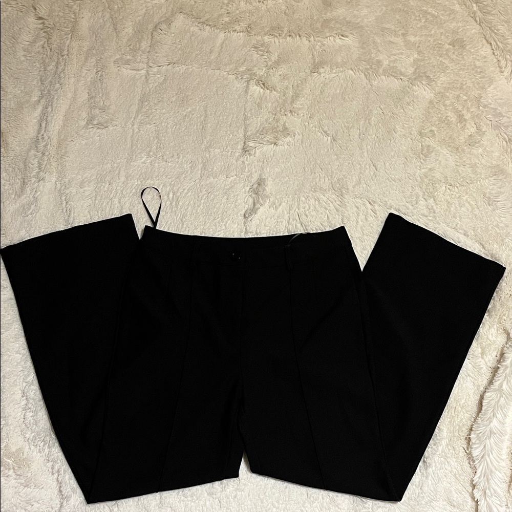 Elegant Black Boot Cut Pants